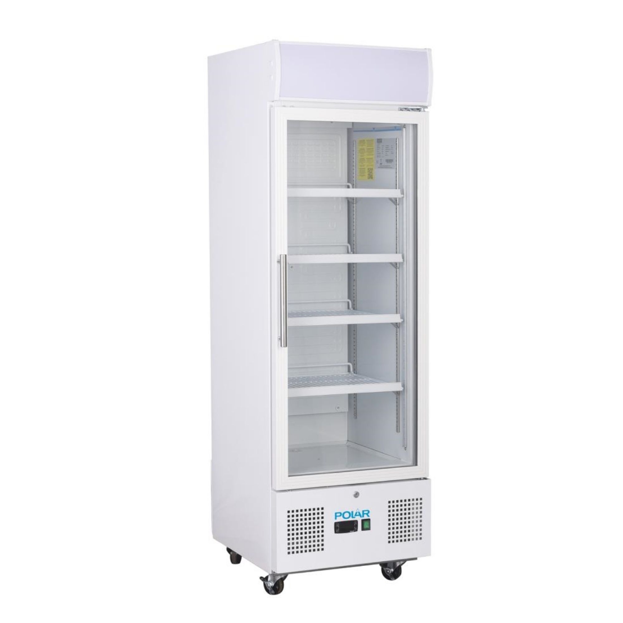 Picture of Polar G-Series Upright Display Fridge 218Ltr White