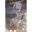Picture of Bolero Parisian Style Rattan Side Chair Black (Pack of 2)