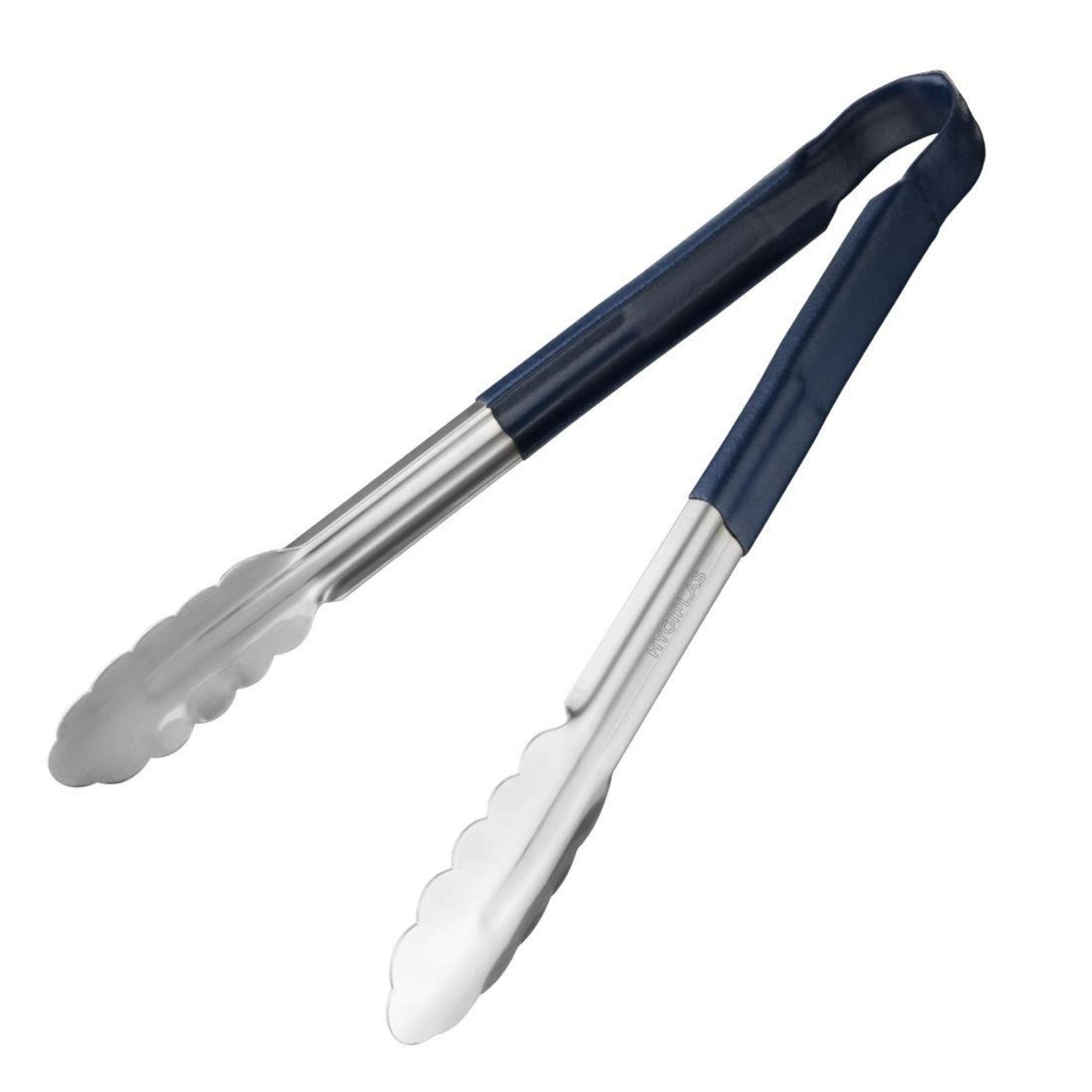 Picture of Hygiplas Colour Coded Blue Serving Tongs 300mm
