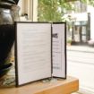 Picture of Securit Crystal Double Sided Menu Cover A4 Triple (3 pack)