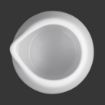 Picture of Olympia Whiteware Compact Jugs 85ml (Pack of 12)