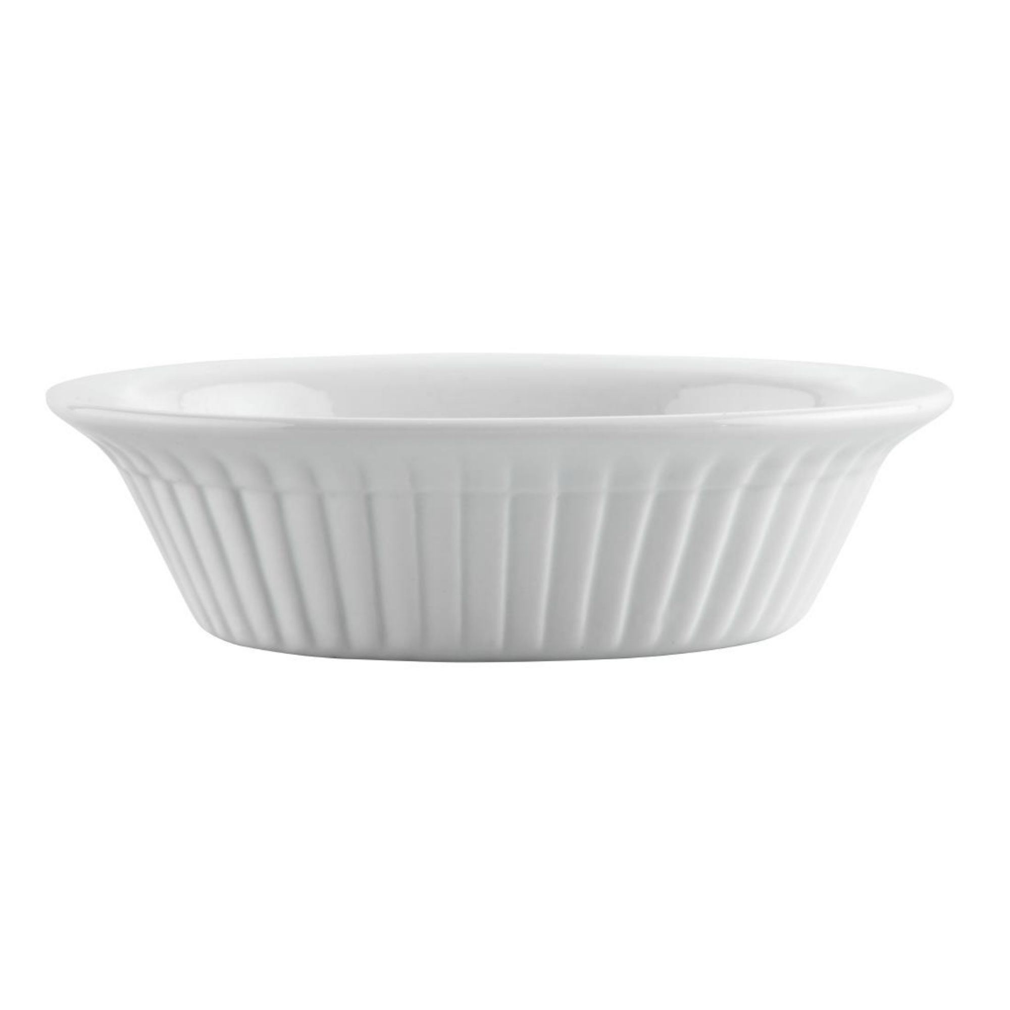 Picture of Olympia Whiteware Oval Pie Dishes 170mm (Pack of 6)
