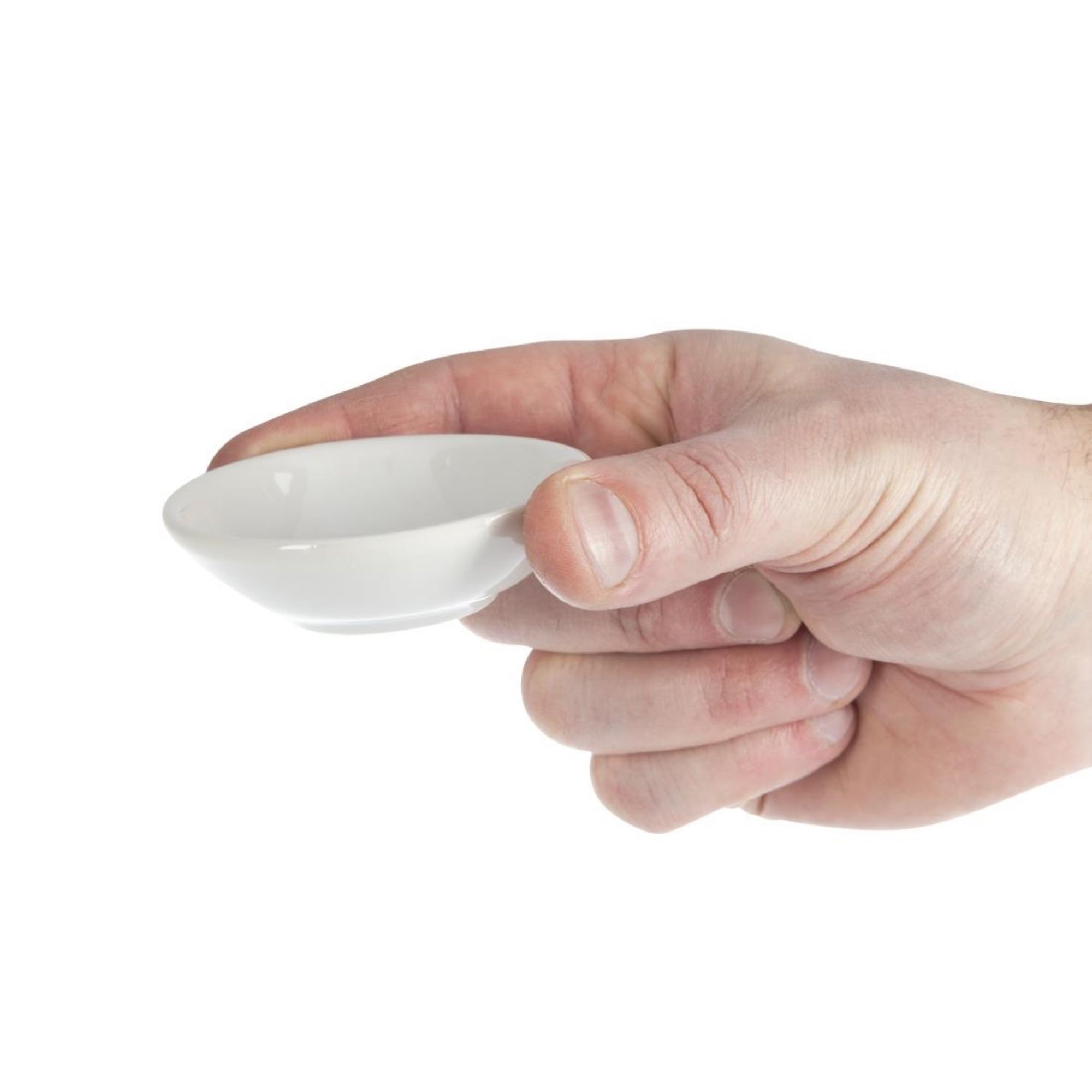 Picture of Olympia Whiteware Soy Dishes 70mm (Pack of 12)