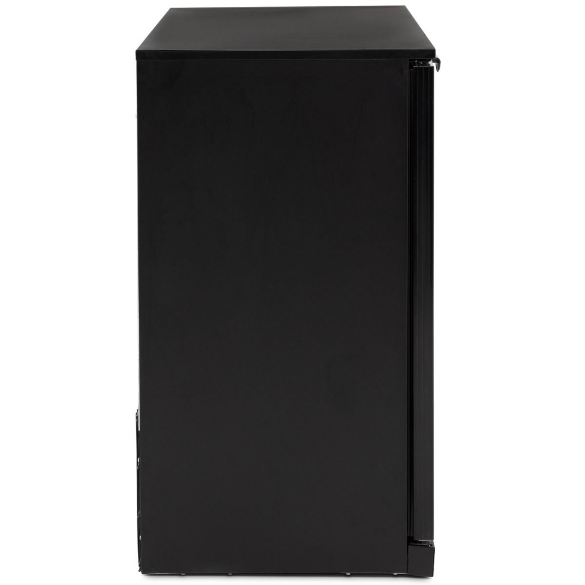 Picture of BLIZZARD Triple Sliding Glass Door Bottle Cooler Black BAR3SL