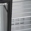 Picture of BLIZZARD Triple Sliding Glass Door Bottle Cooler Black BAR3SL