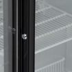 Picture of BLIZZARD Triple Sliding Glass Door Bottle Cooler Black BAR3SL