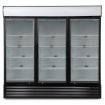Picture of BLIZZARD 1750L Triple Hinged Glass Door Freezer Display Merchandiser GDF1800