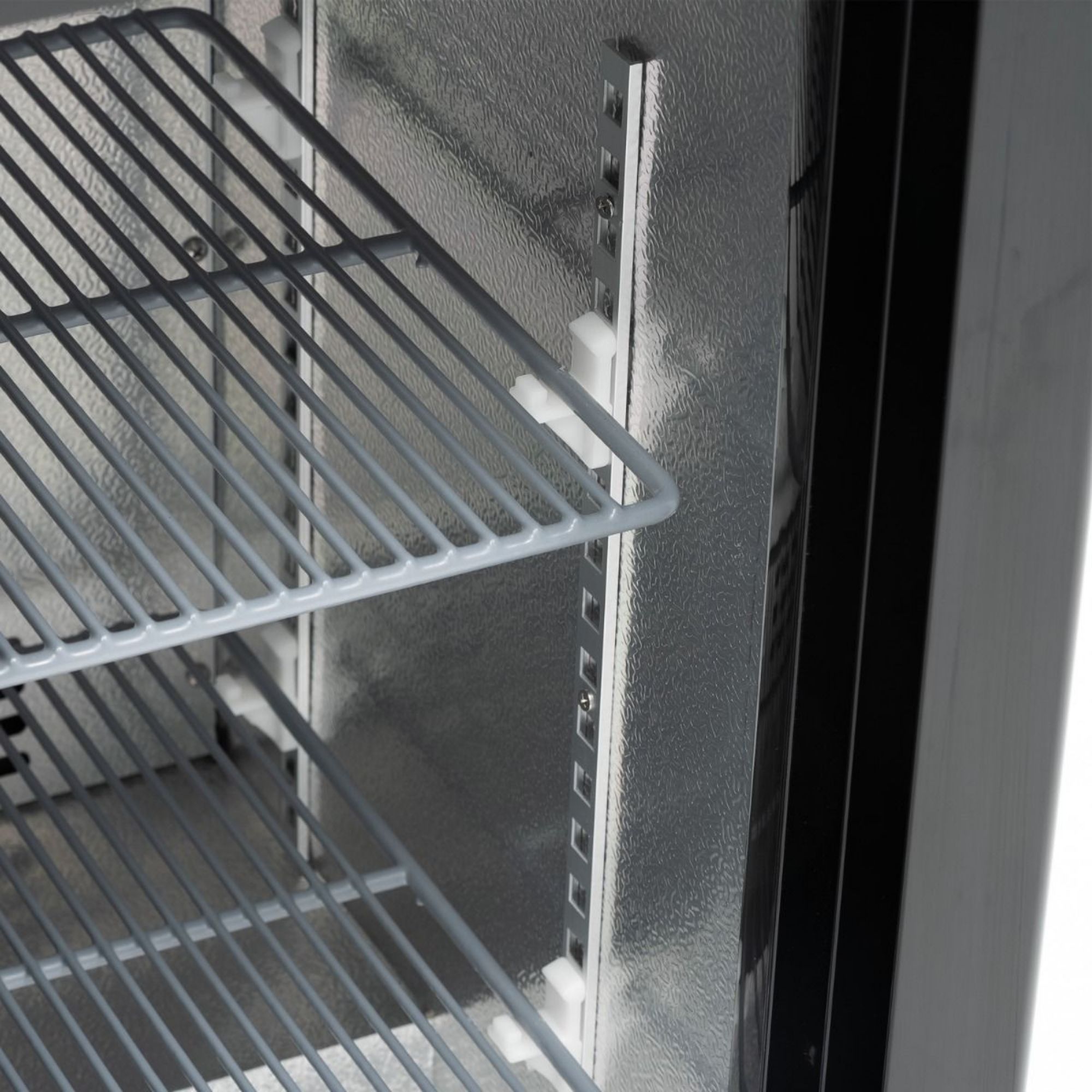 Picture of KOLDBOX Triple Glass Sliding Door Bottle Cooler Black KBC3SL
