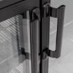 Picture of KOLDBOX Triple Glass Hinged Door Bottle Cooler Black KBC3