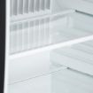 Picture of BLIZZARD Solid Single Door Mini Bar Black BMB30