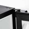 Picture of BLIZZARD Solid Single Door Mini Bar Black BMB30