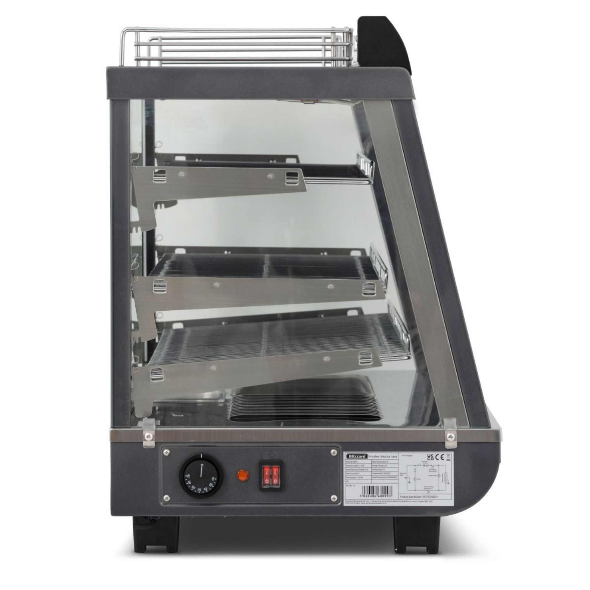 Picture of BLIZZARD 186L Counter Top Dual Access Heated Merchandiser HSS186