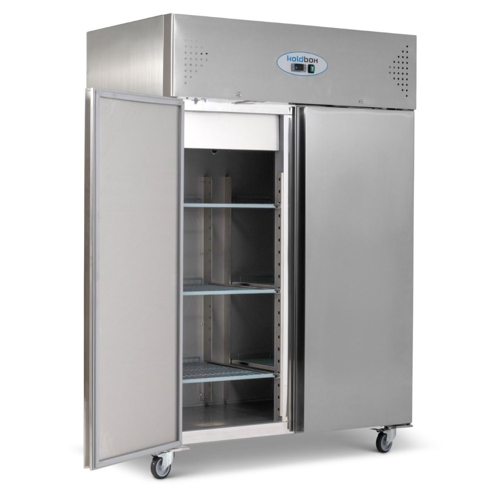 Picture of KOLDBOX Upright Hinged Double Door Gastronorm Refrigerator KXR1200