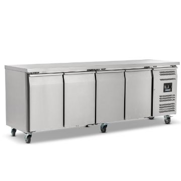 Picture of BLIZZARD 449L Slimline Four Hinged Door Counter Refrigerator HBC4SL