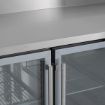 Picture of BLIZZARD 553L Four Glass Door Counter Refrigerator With Upstand HBC4CR