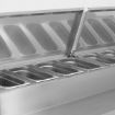 Picture of BLIZZARD 417L Triple Door Prep Counter With Raised Collar HBC3EN