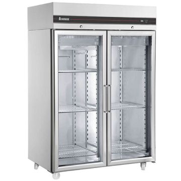 Picture of INOMAK 1432L Upright Double Hinged Glass Door Refrigerator CEP2144CR
