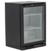 Picture of BLIZZARD Low Height Single Glass Door Bottle Cooler Black LOWBAR1