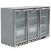 Picture of BLIZZARD Triple Hinged Glass Door Bottle Cooler Stainless Steel BAR3SS