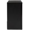 Picture of BLIZZARD Triple Hinged Glass Door Bottle Cooler Black BAR3