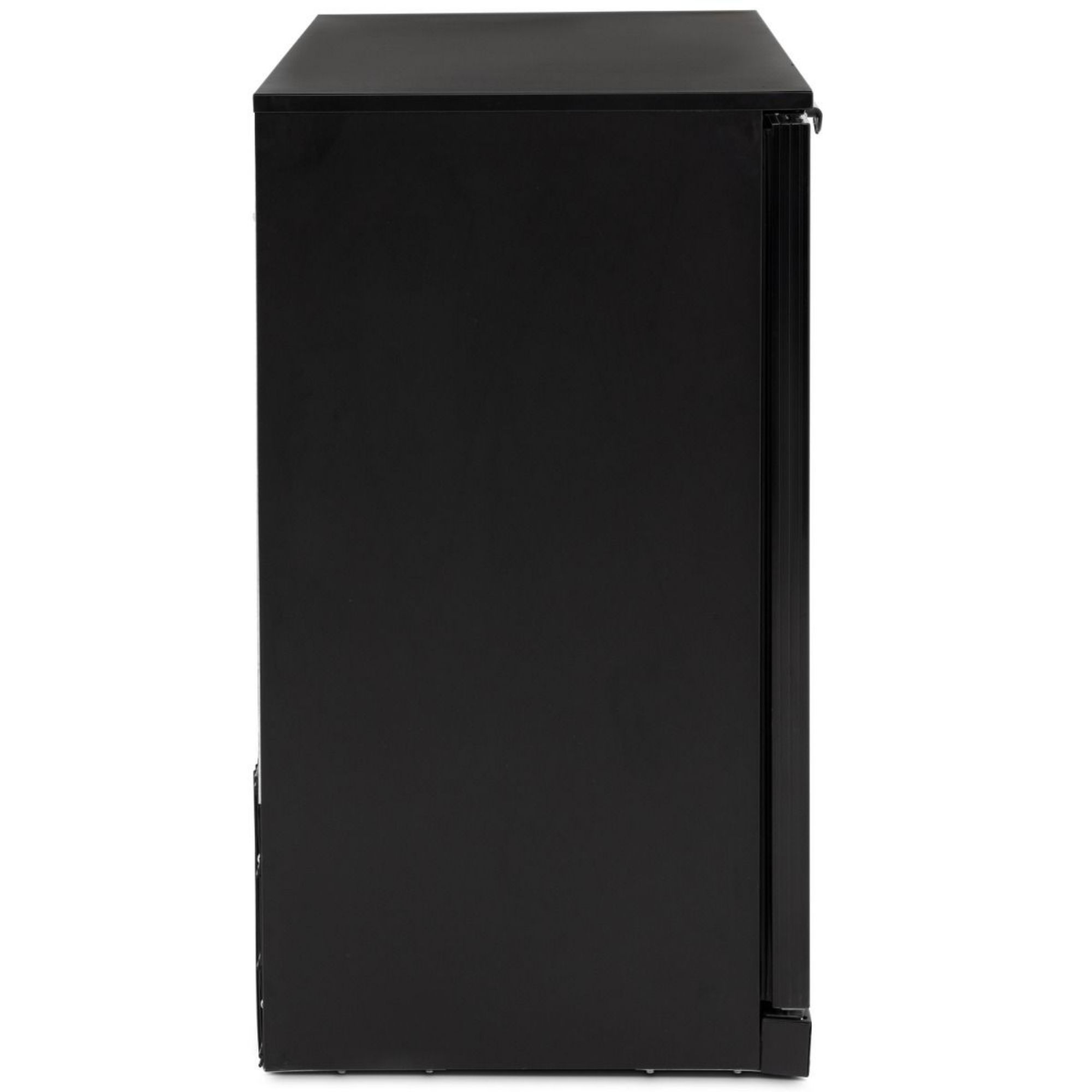 Picture of BLIZZARD Triple Hinged Glass Door Bottle Cooler Black BAR3