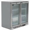 Picture of BLIZZARD Double Hinged Glass Door Bottle Cooler Stainless Steel BAR2SS