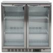 Picture of BLIZZARD Double Hinged Glass Door Bottle Cooler Stainless Steel BAR2SS