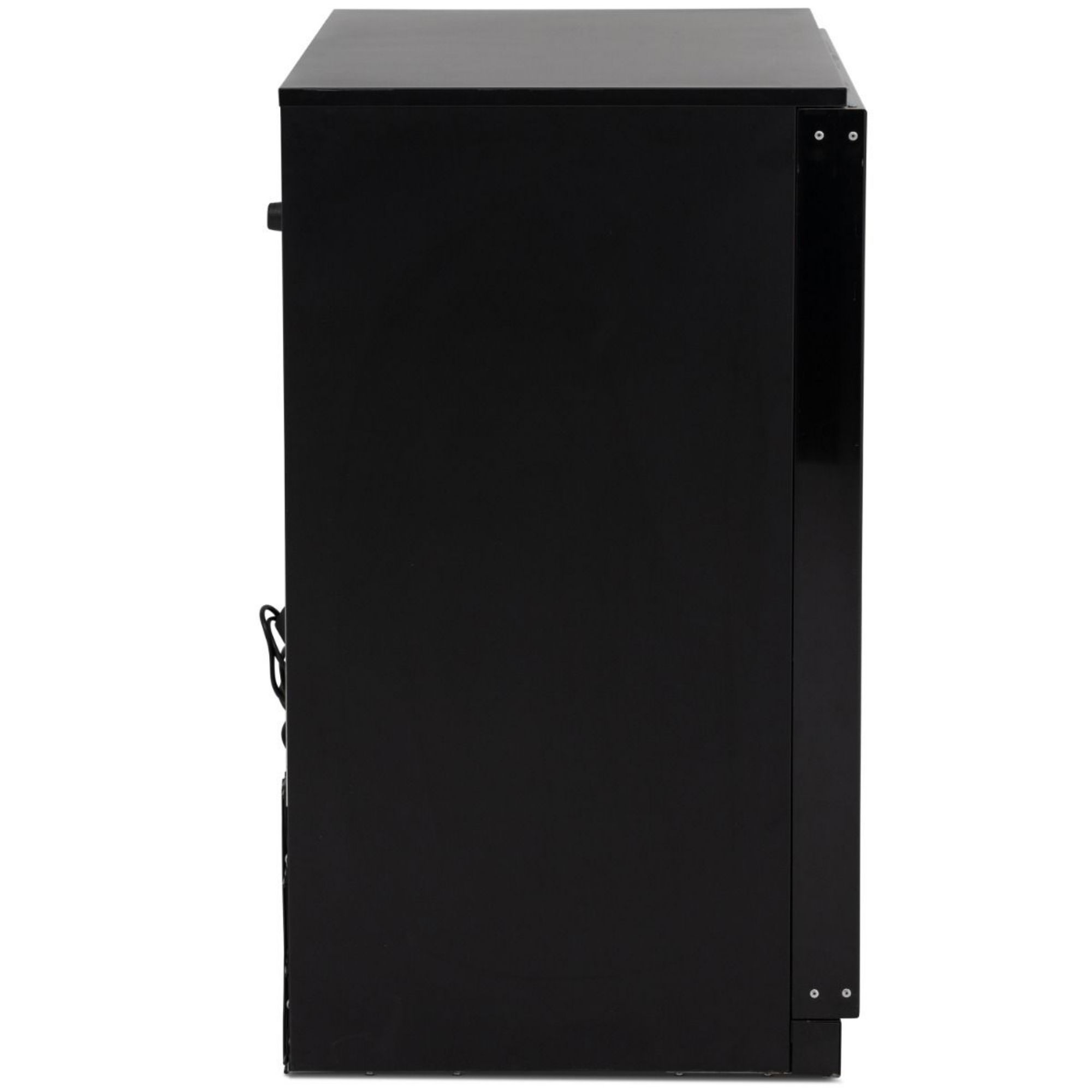 Picture of BLIZZARD Double Sliding Glass Door Bottle Cooler Black BAR2SL