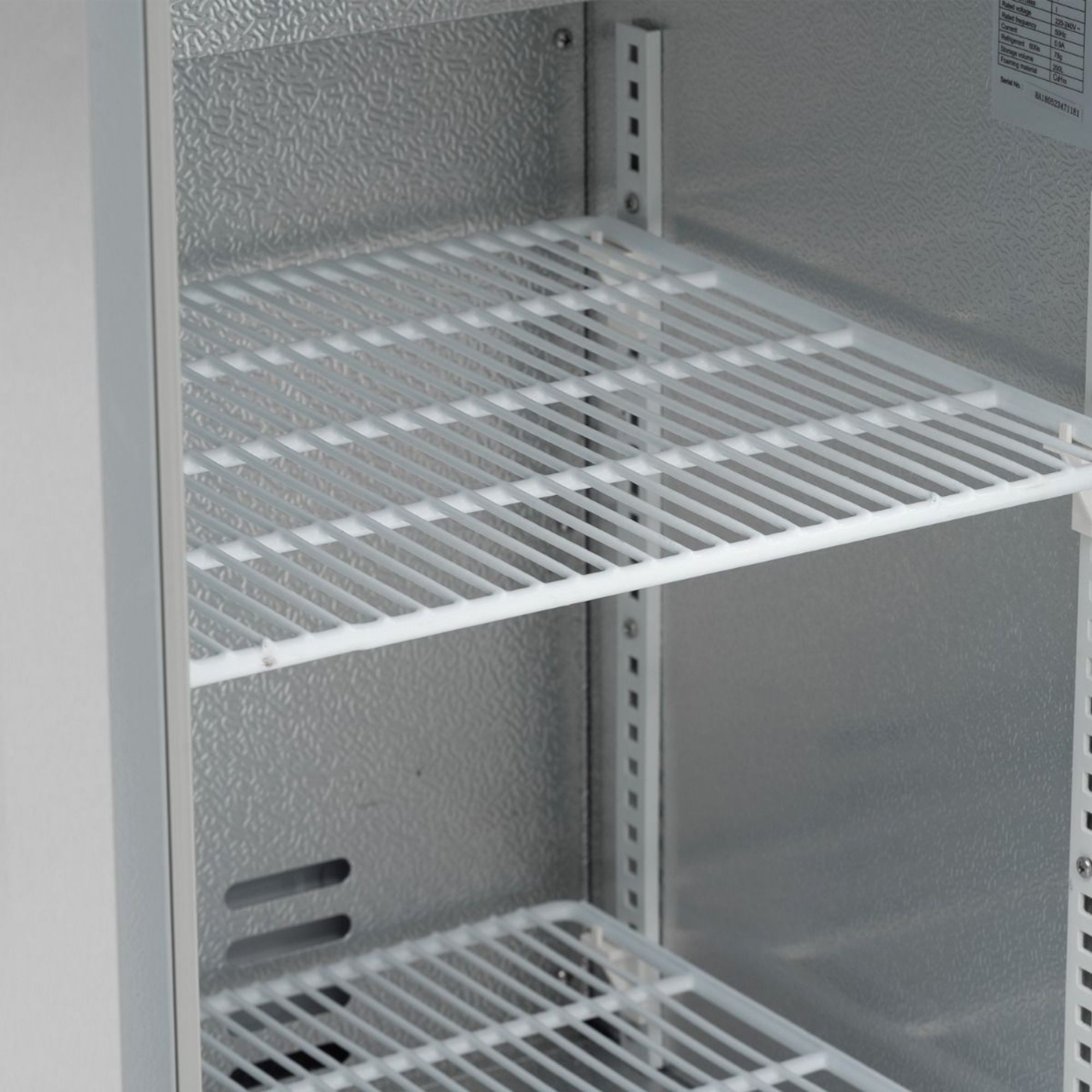 Picture of BLIZZARD Double Hinged Glass Door Bottle Cooler Stainless Steel BAR2SS