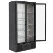 Picture of BLIZZARD Upright Glass Door Bottle Cooler Black BAR20