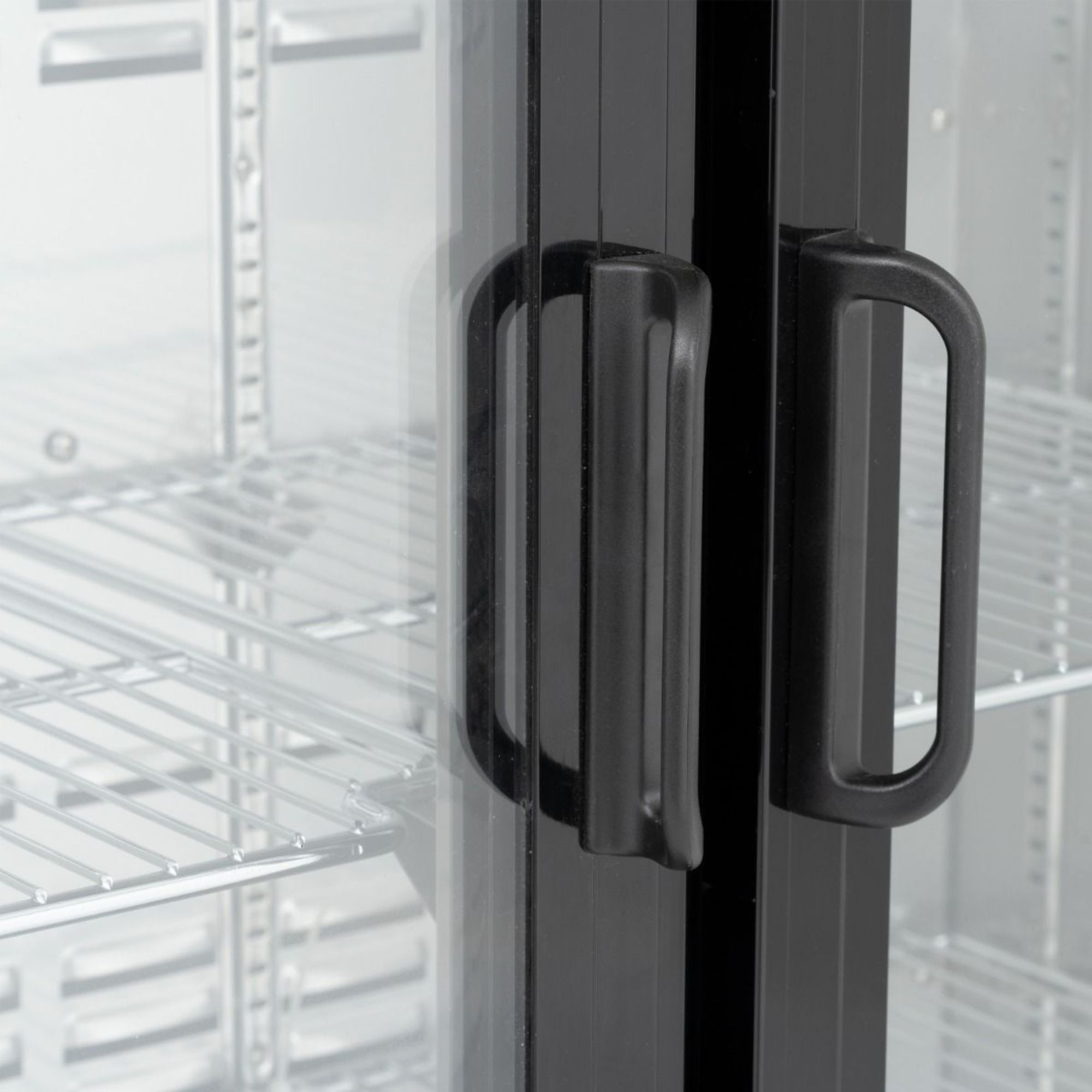 Picture of BLIZZARD Upright Glass Door Bottle Cooler Black BAR20