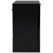 Picture of BLIZZARD Double Hinged Glass Door Bottle Cooler Black BAR2