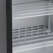 Picture of BLIZZARD Double Hinged Glass Door Bottle Cooler Black BAR2