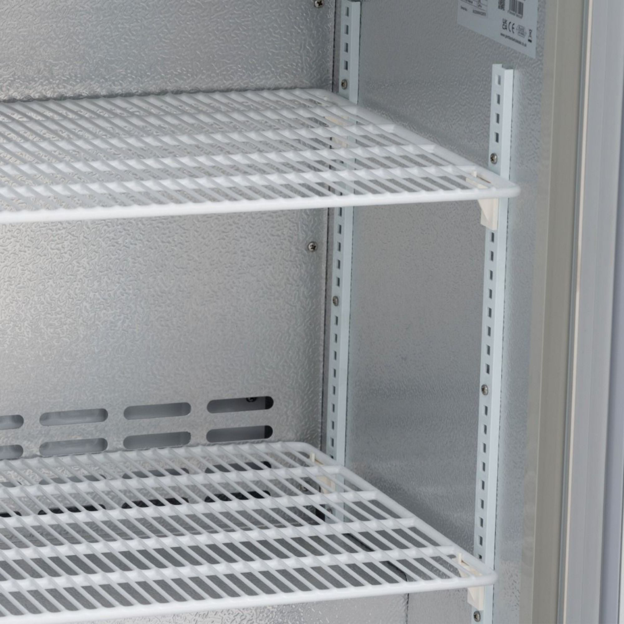Picture of BLIZZARD Single Hinged Glass Door Bottle Cooler Stainless Steel BAR1SS