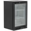 Picture of BLIZZARD Single Hinged Glass Door Bottle Cooler Black BAR1