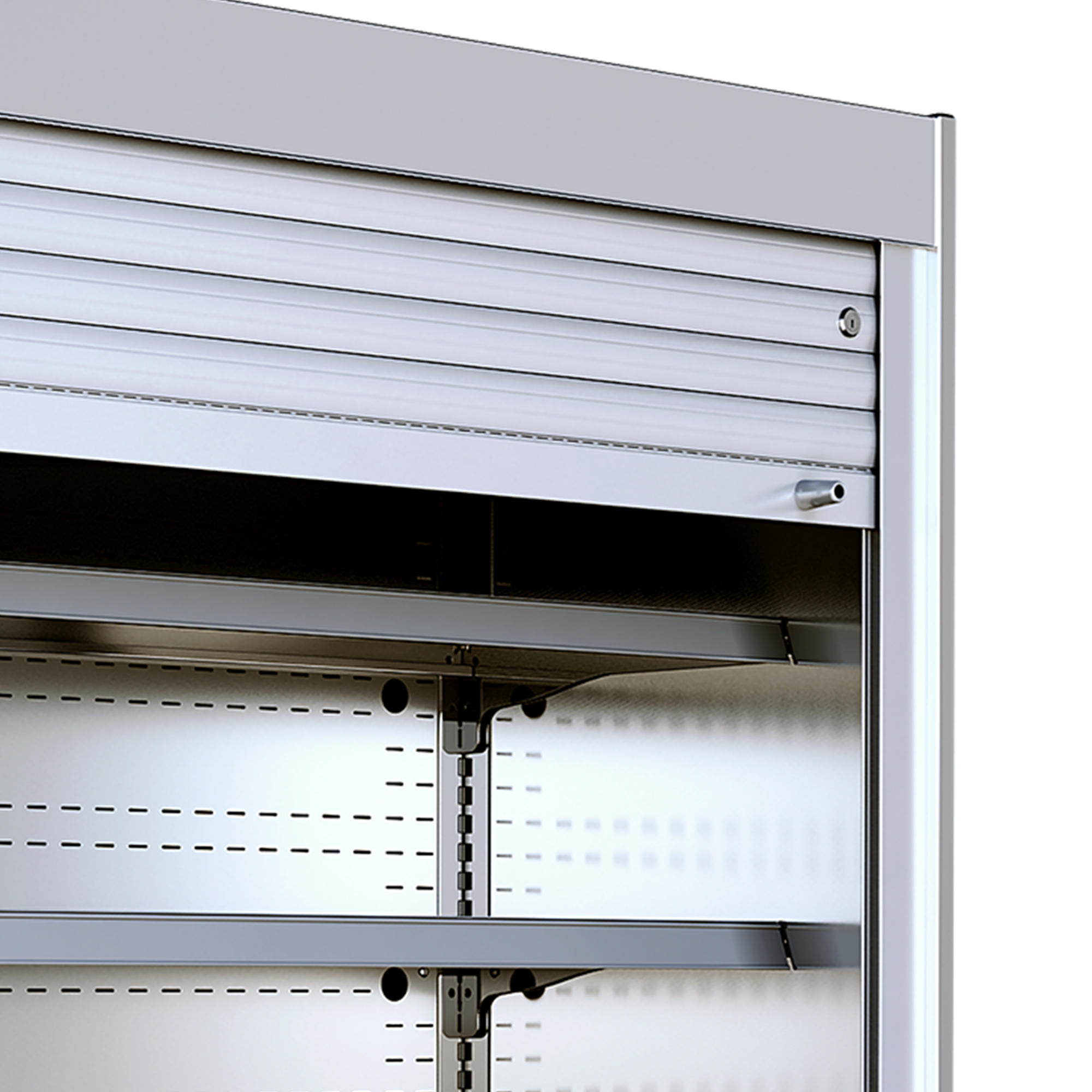 Picture of Tefcold MCX150M, Stainless Steel Multideck with shutter