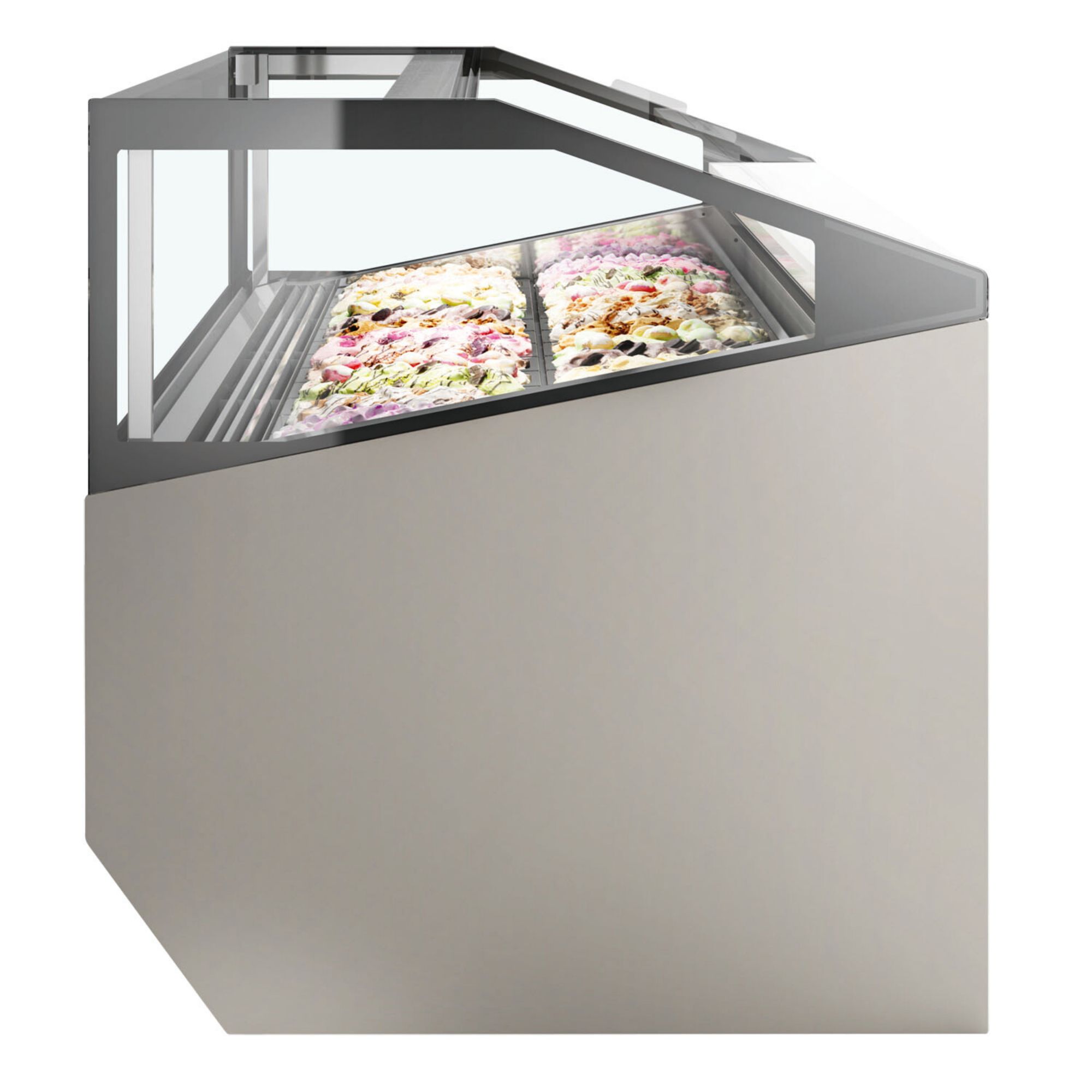 Picture of ISA SUPER CAPRI 18 Grey, 18 Pan Scooping Freezer