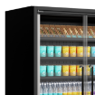 Picture of Tefcold Galaxy+ GP26FGD Black, Full Glass Door