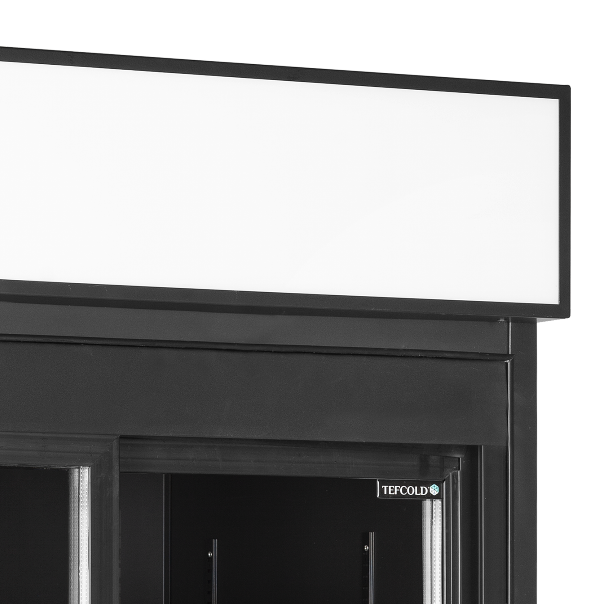 Picture of Tefcold FSC1000S BLACK Sliding Door