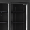 Picture of Tefcold FSC1000S BLACK Sliding Door