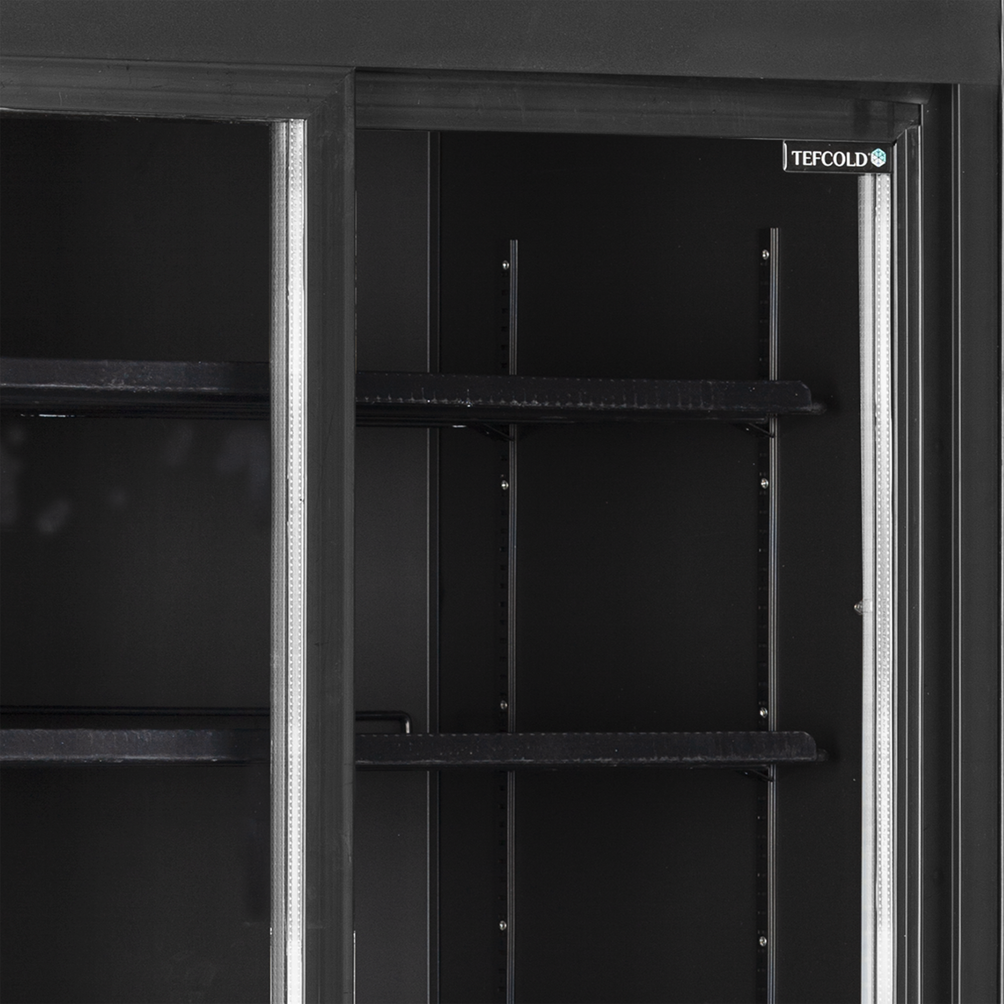 Picture of Tefcold FSC1000S BLACK Sliding Door