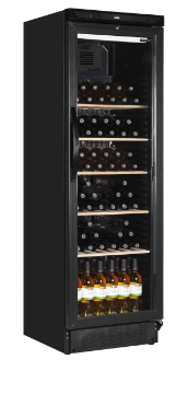 Picture of Interlevin SC381WB Black Glass Door