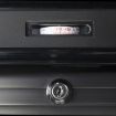 Picture of Interlevin SC381WB Black Glass Door