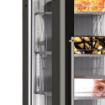 Picture of Framec Venere NV Black Upright Ventilated Glass Door Display Fridge
