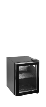 Picture of Tefcold BC30 Black, Glass Door
