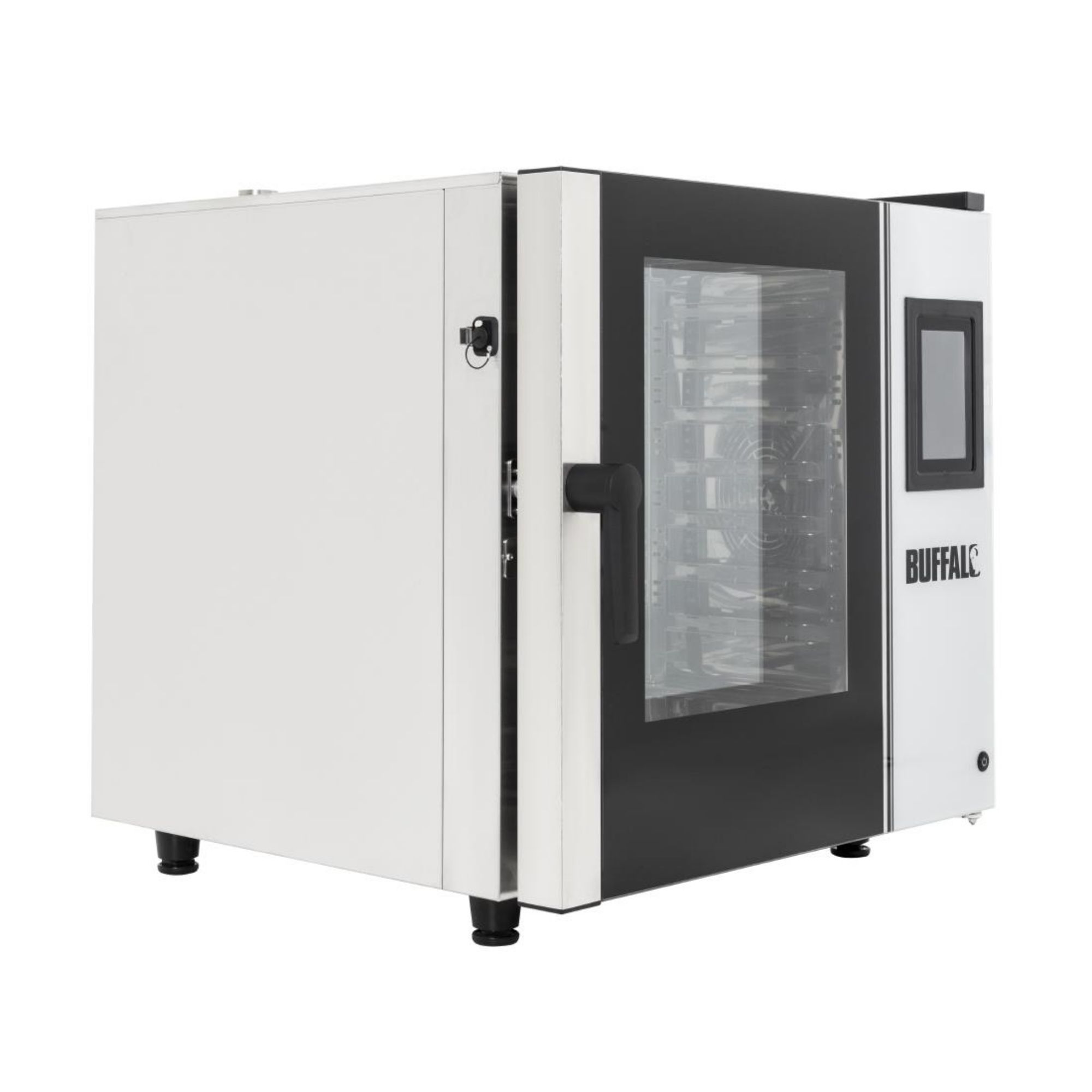 Picture of Buffalo Smart Touchscreen Combi Oven 7x GN 1/1 with Installation Kit