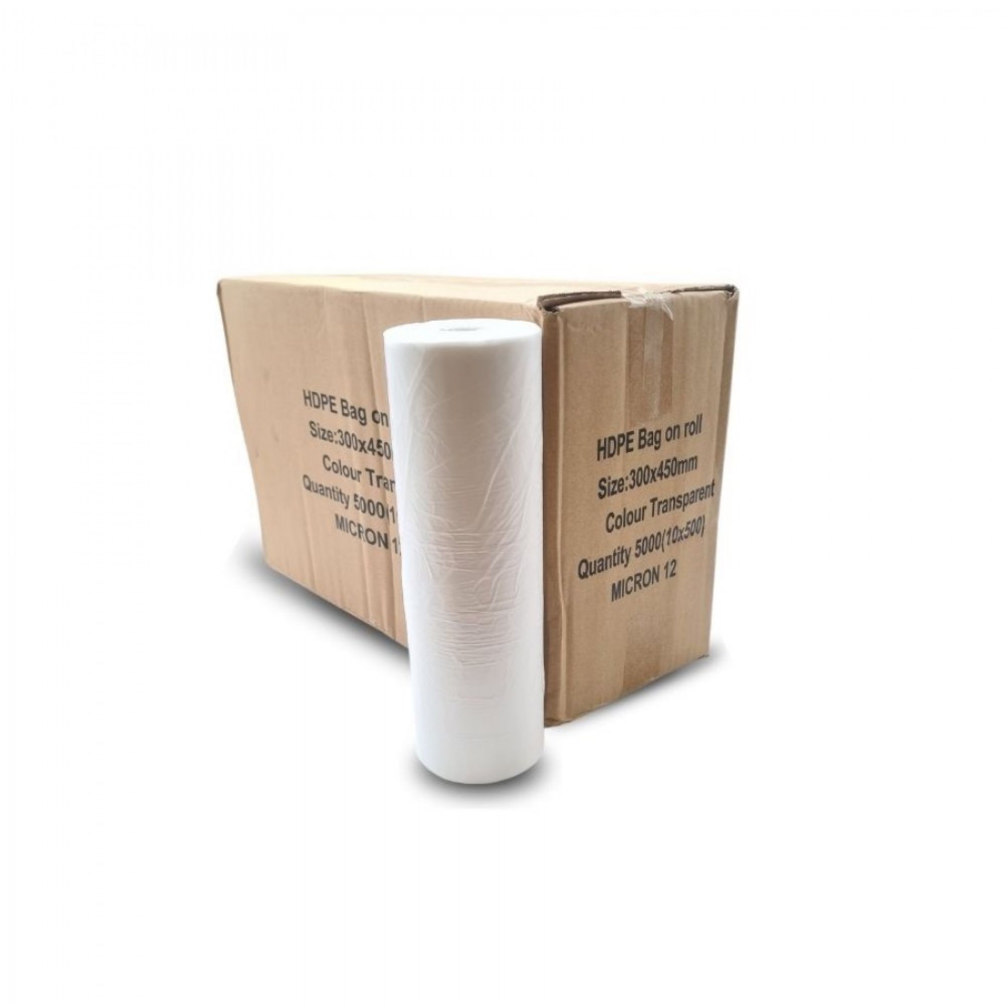 Picture of HDPE Bags On Roll White/Transparent