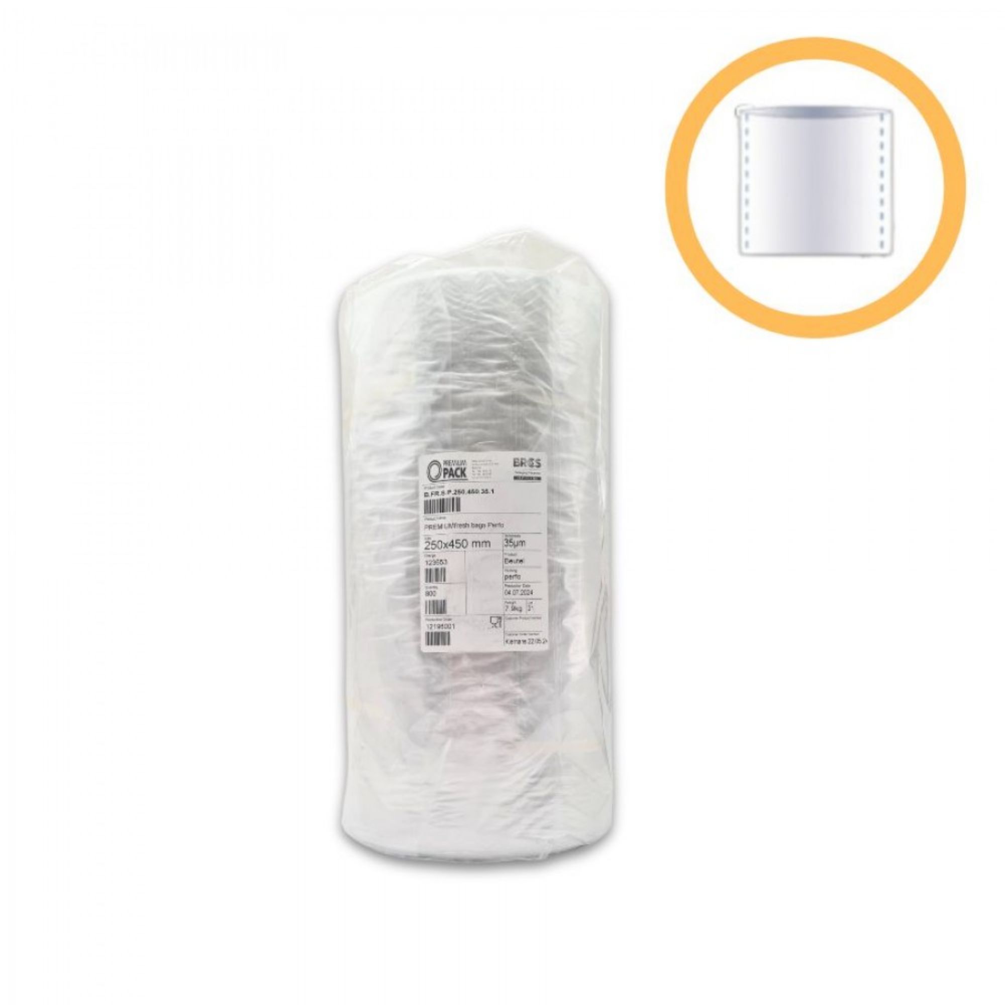 Picture of Shrink Bags on Roll (35 Micron PremiumFresh)