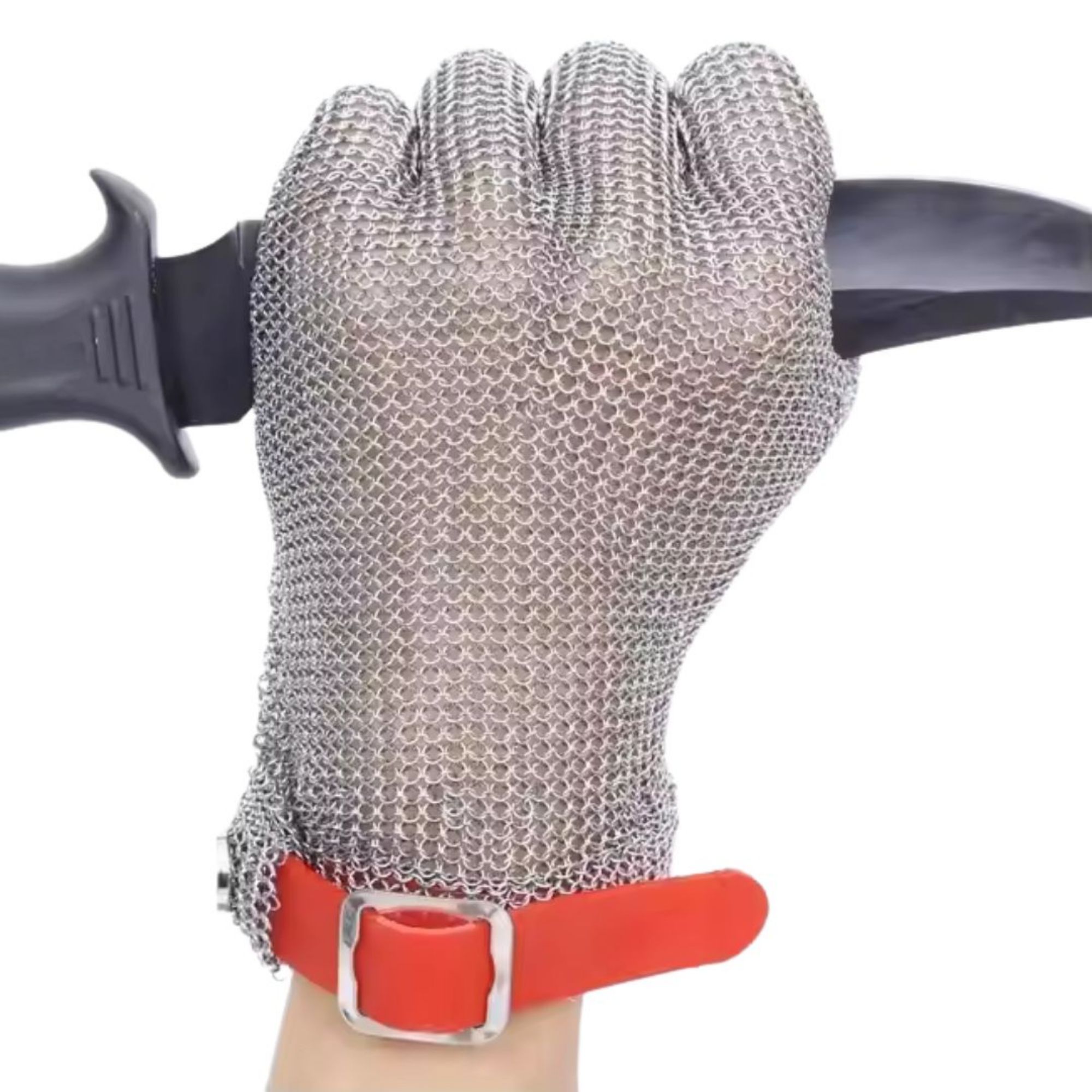 Picture of Stainless Steel Mesh Glove Short Strap