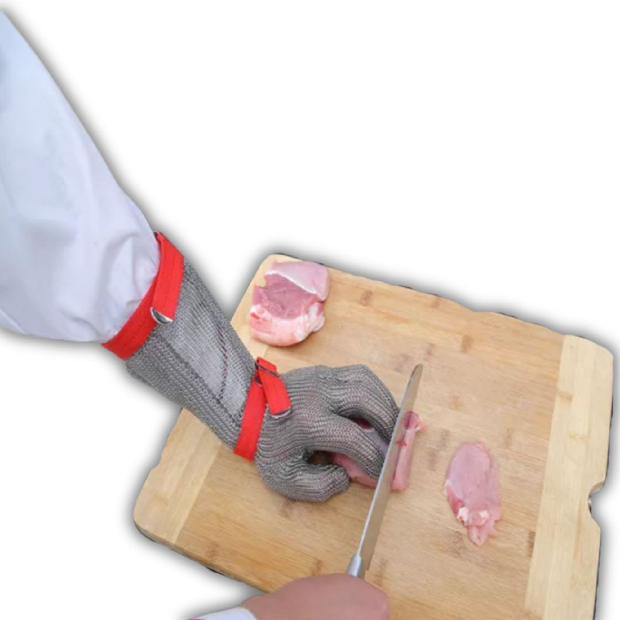 Picture of Stainless Steel Mesh Glove Long with 15 cm TPU Strap